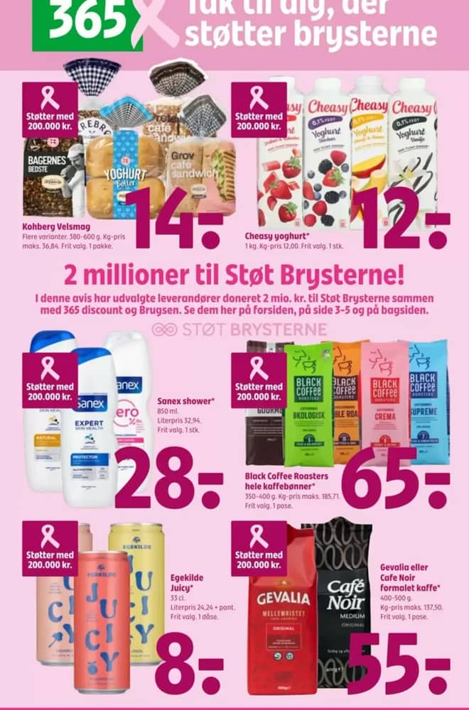 Forside af tilbudsavisen fra Coop 365, gældende 17–23 september 2026