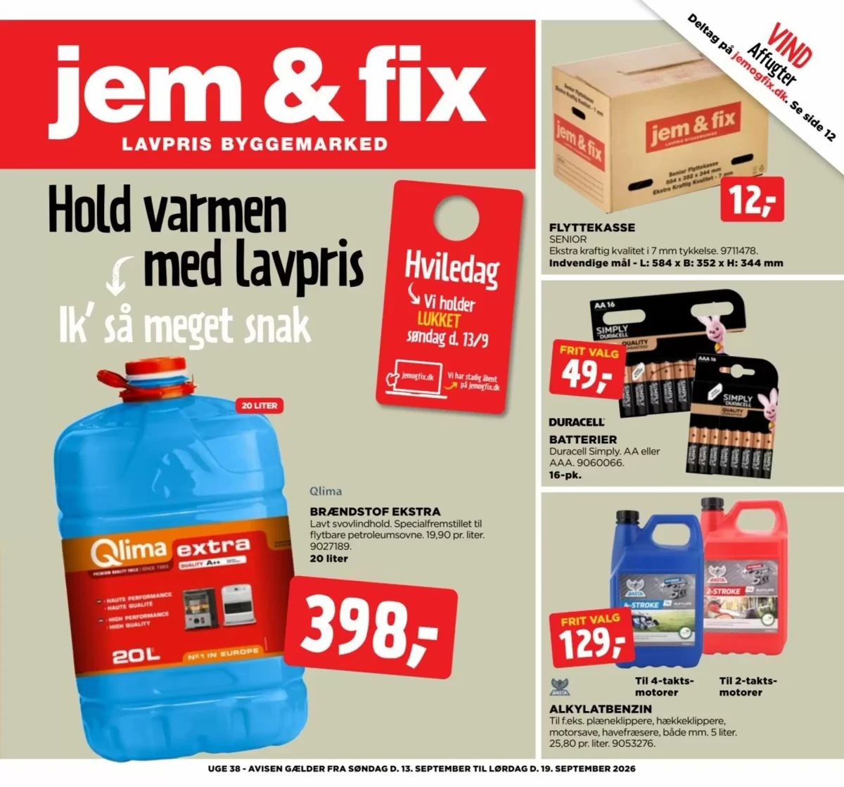 Tilbudsavis fra jem & fix, side 1 af 24