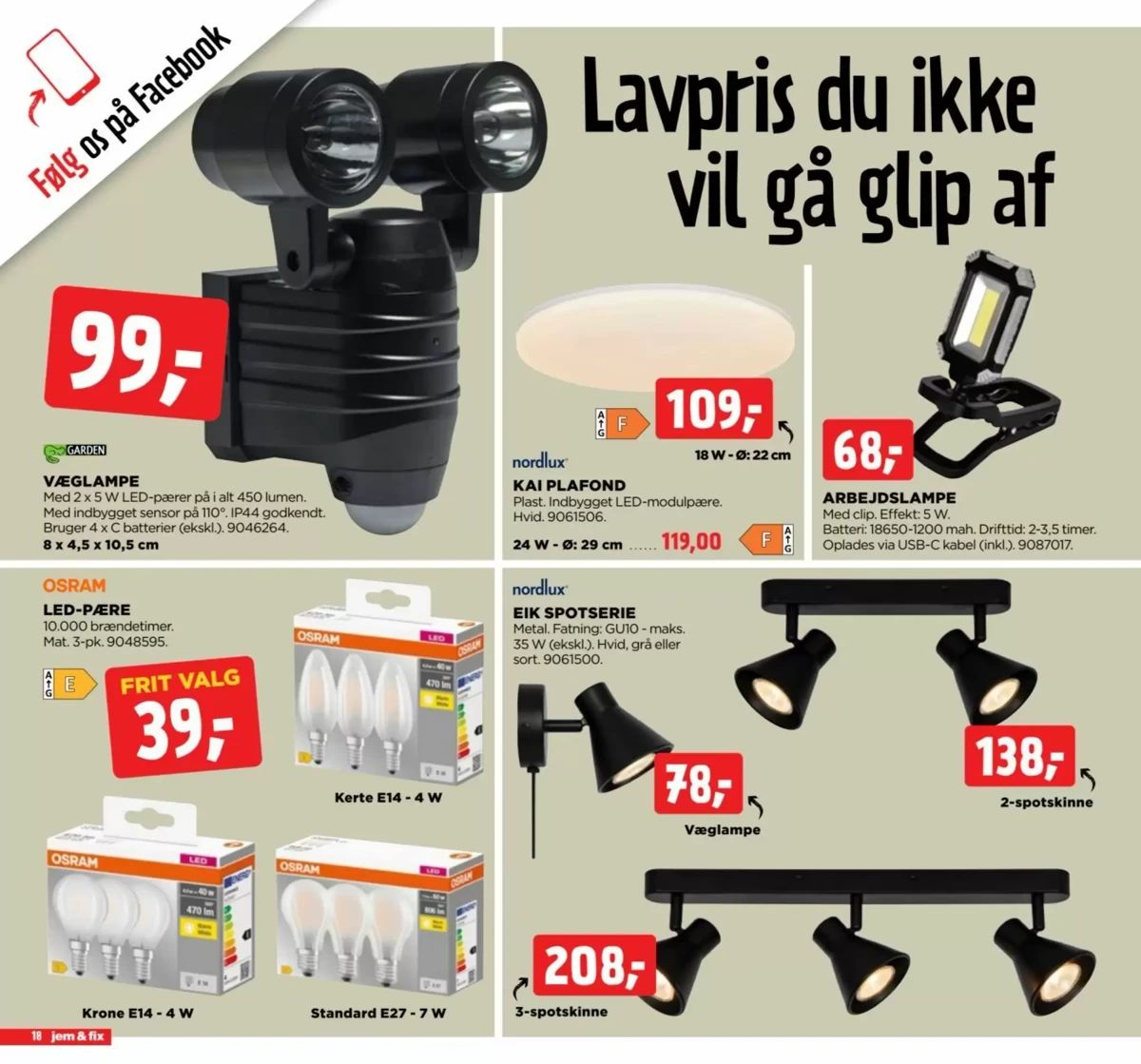 Tilbudsavis fra jem & fix, side 18 af 24