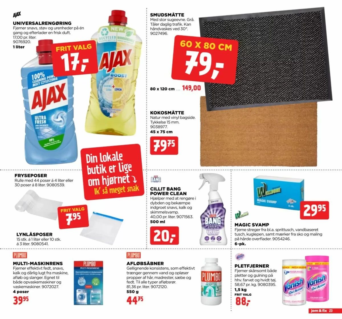 Tilbudsavis fra jem & fix, side 23 af 24