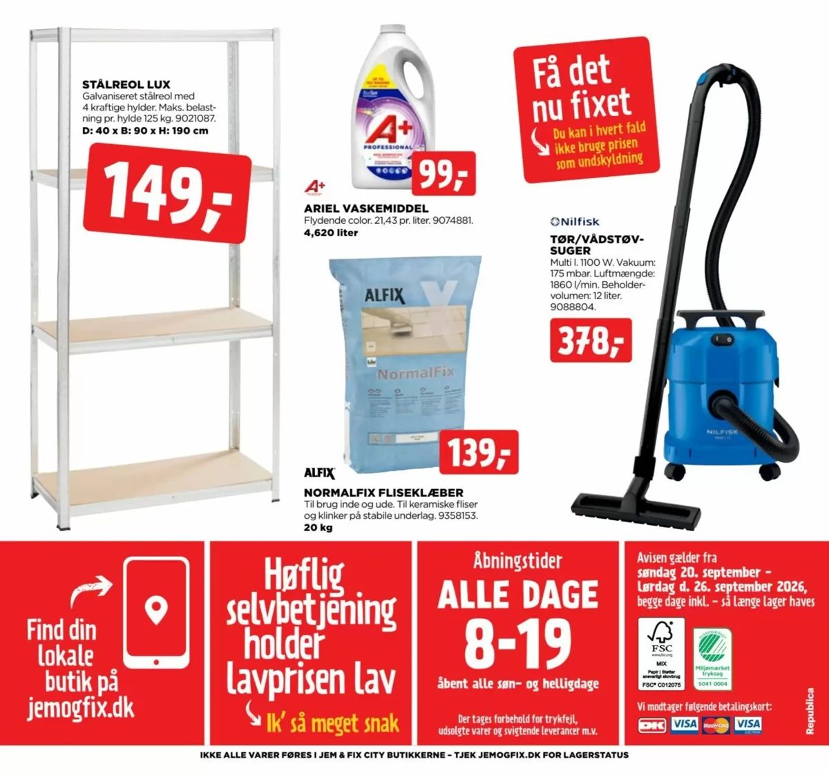 Tilbudsavis fra jem & fix, side 24 af 24