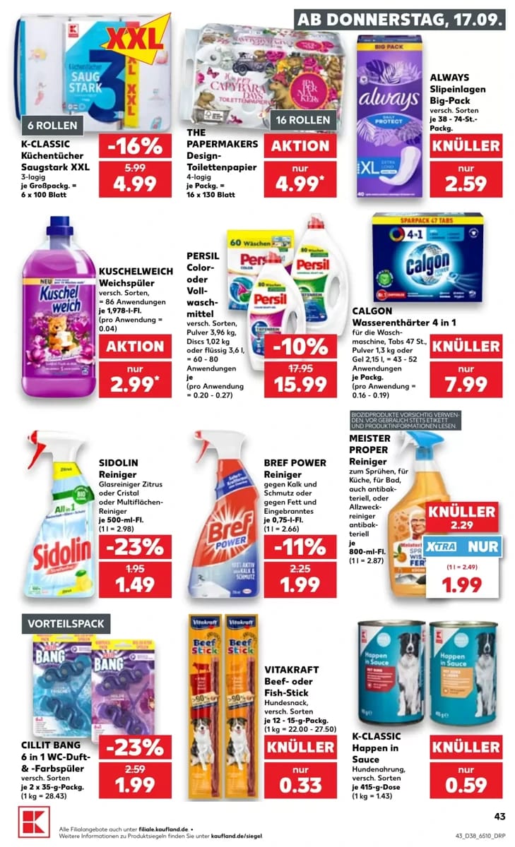 Tilbudsavis fra Kaufland, side 43 af 66