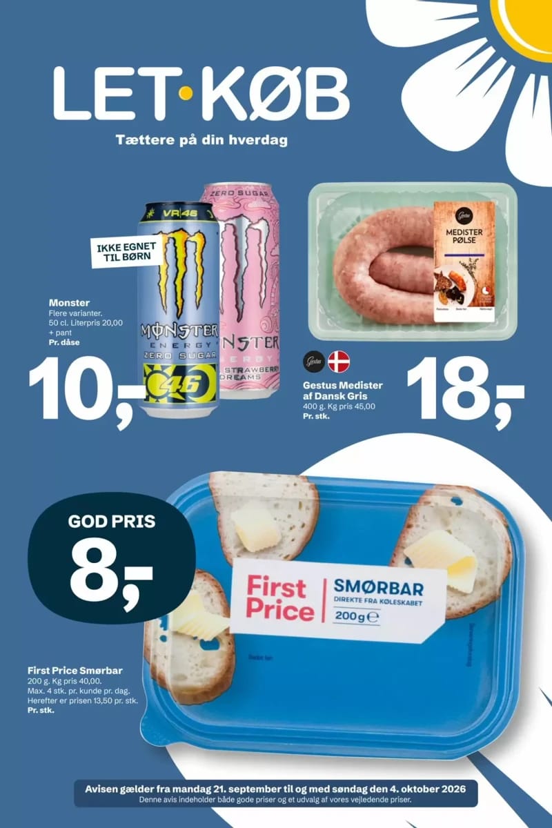 Tilbudsavis fra Let-Køb, side 1 af 8