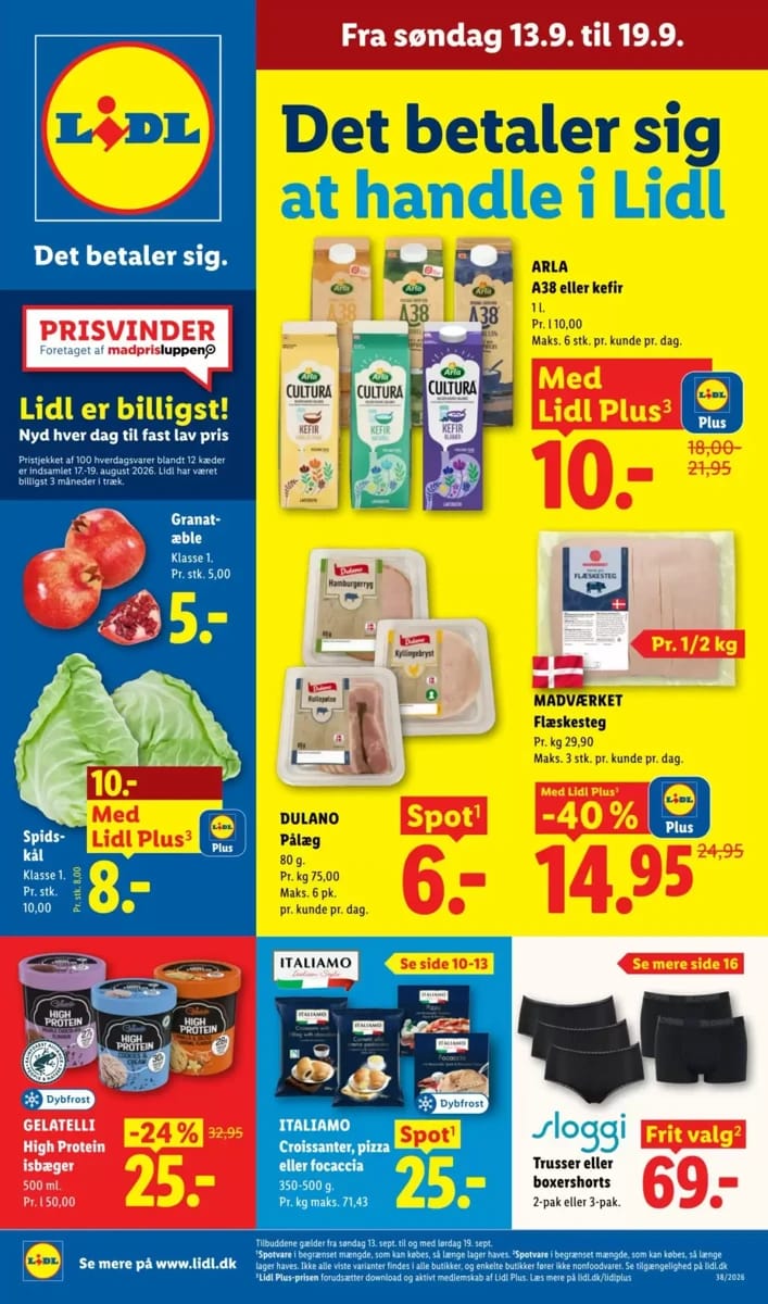 Tilbudsavis fra Lidl, side 1 af 38