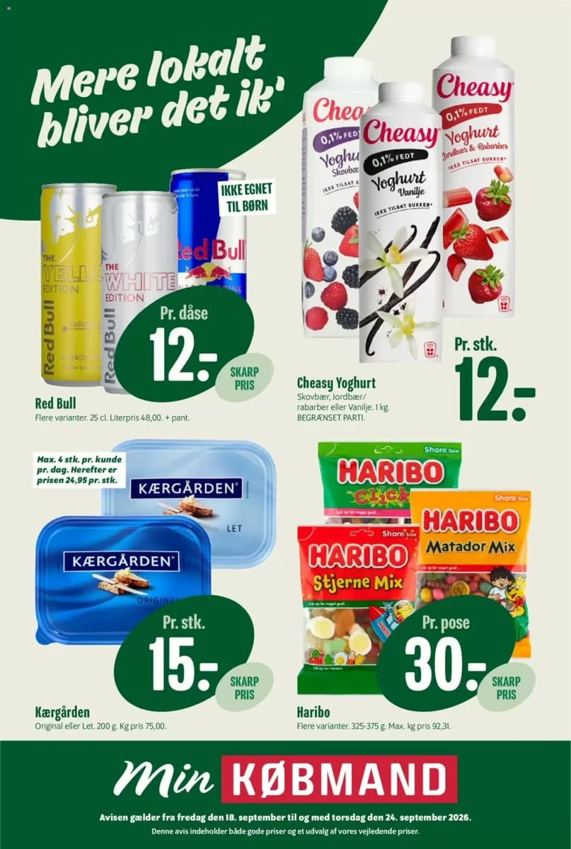 Tilbudsavis fra Min Købmand, side 1 af 14