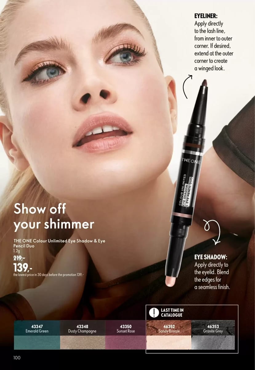 Tilbudsavis fra Oriflame, side 100 af 148