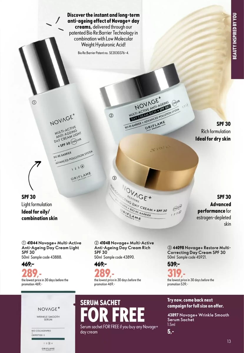 Tilbudsavis fra Oriflame, side 13 af 148