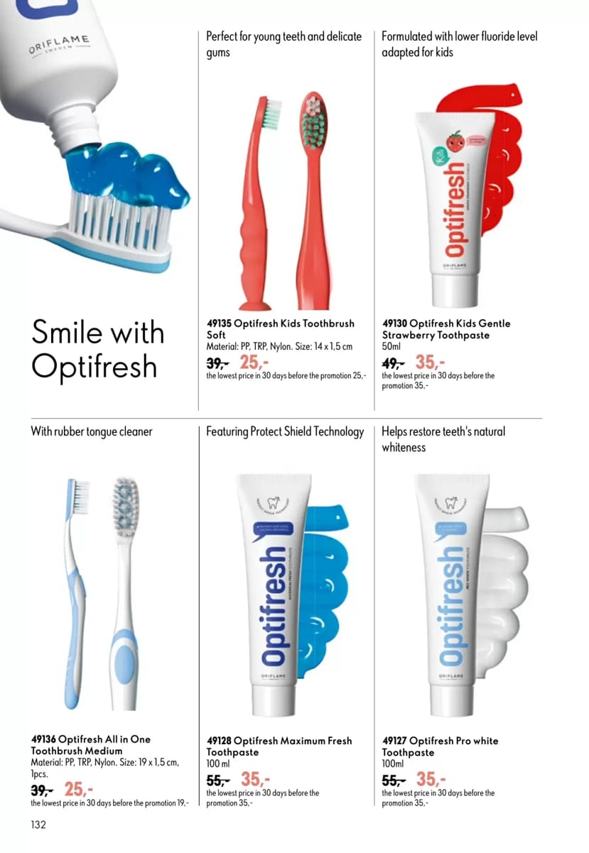 Tilbudsavis fra Oriflame, side 132 af 148