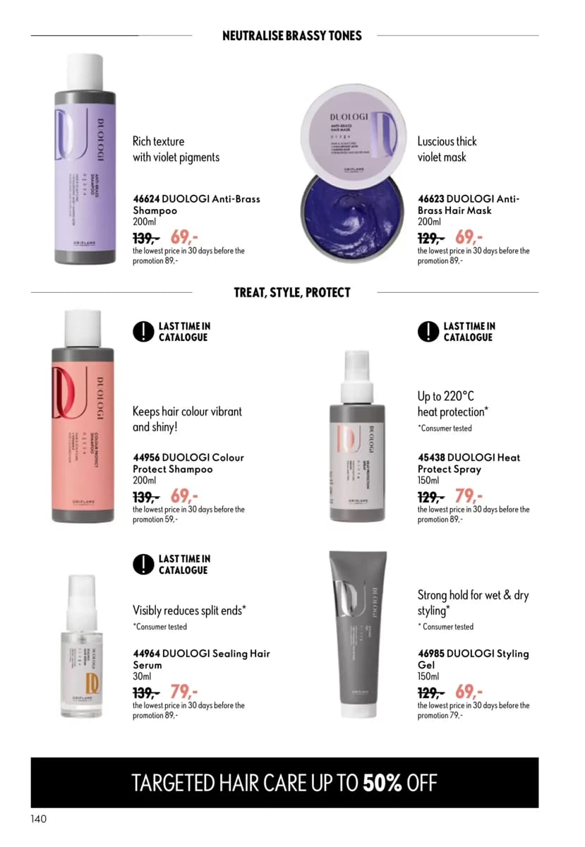 Tilbudsavis fra Oriflame, side 140 af 148