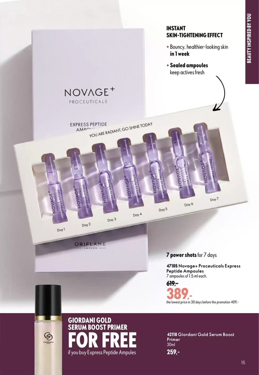 Tilbudsavis fra Oriflame, side 15 af 148