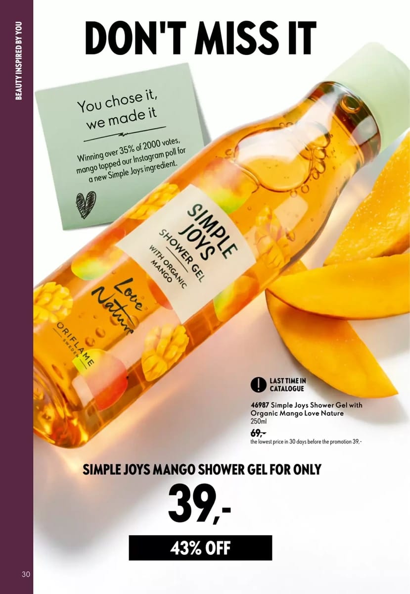 Tilbudsavis fra Oriflame, side 30 af 148