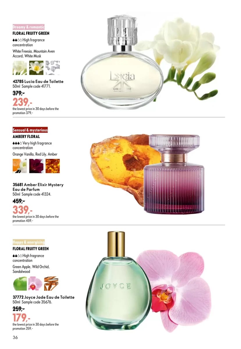 Tilbudsavis fra Oriflame, side 36 af 148