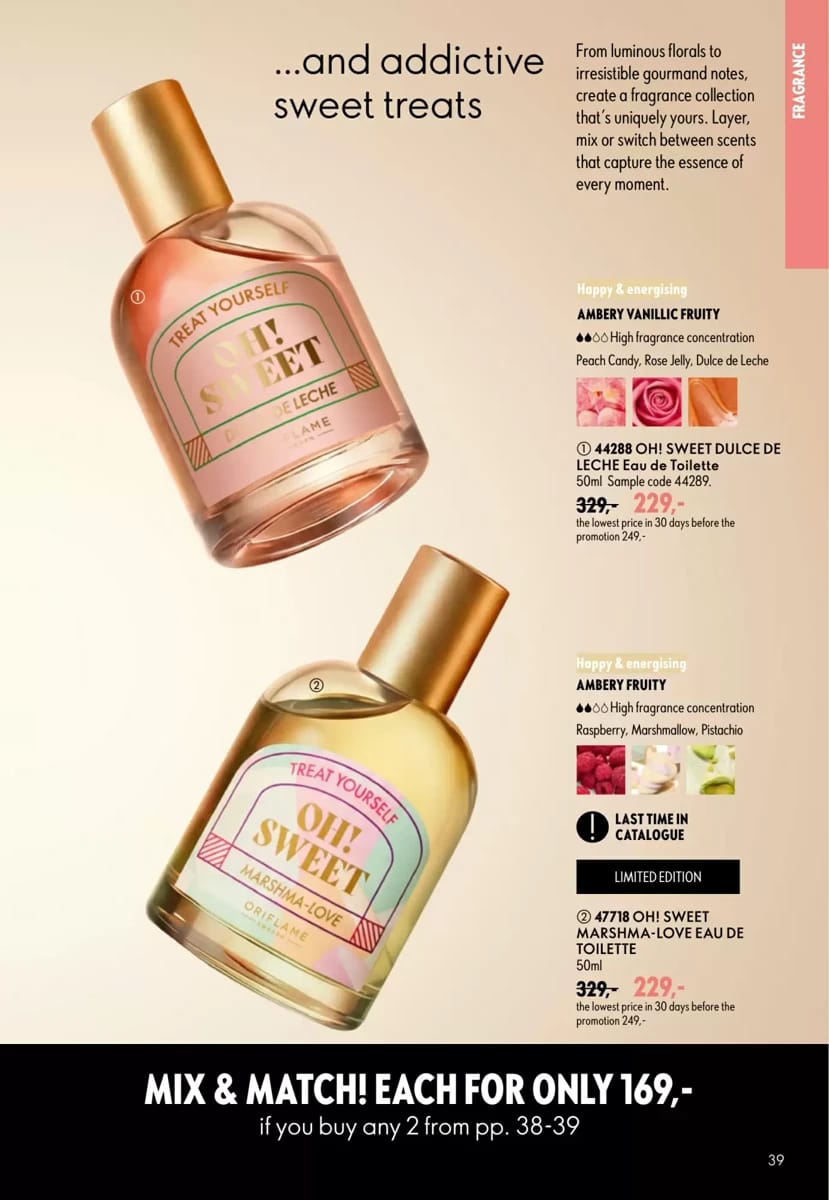 Tilbudsavis fra Oriflame, side 39 af 148