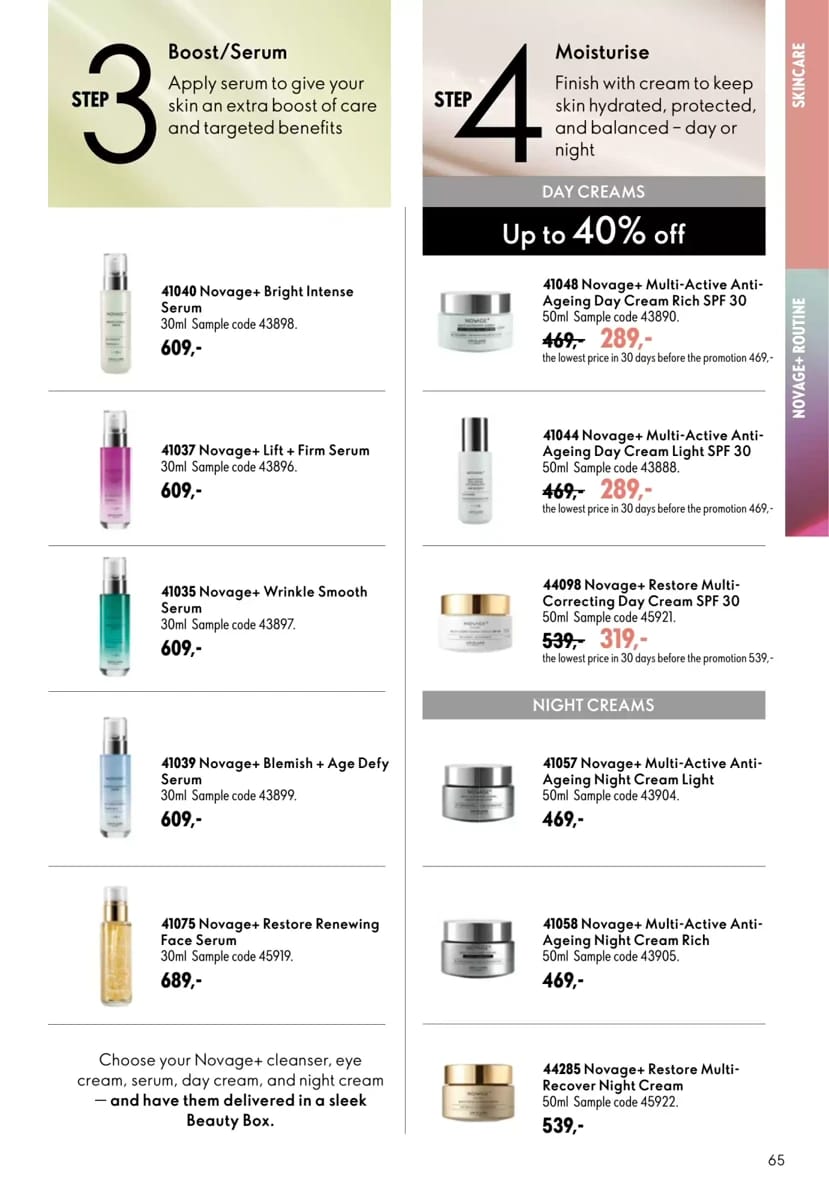 Tilbudsavis fra Oriflame, side 65 af 148