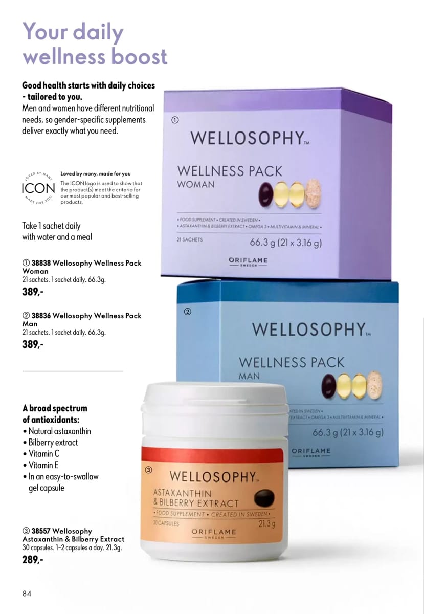 Tilbudsavis fra Oriflame, side 84 af 148