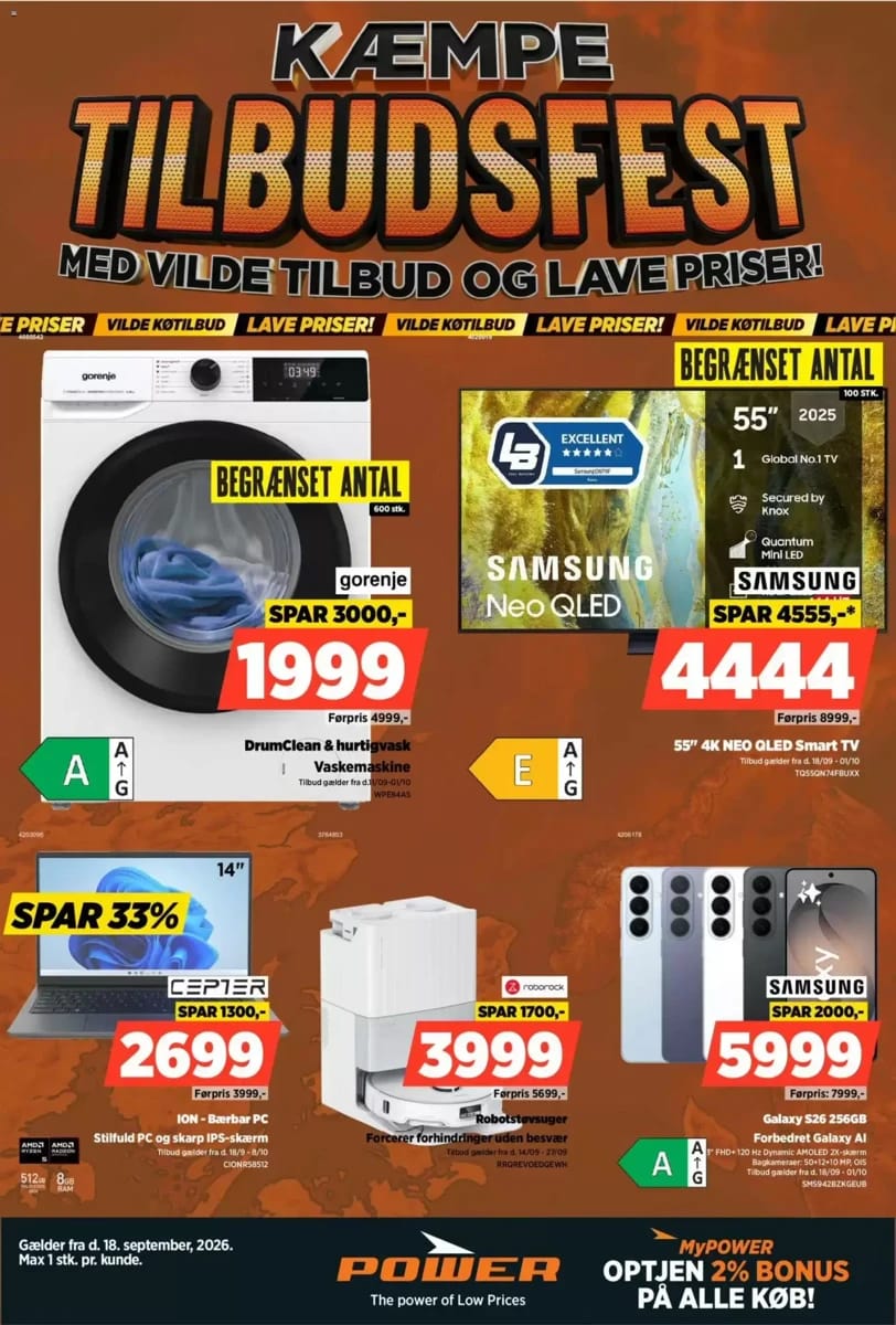 Tilbudsavis fra Power, side 1 af 44