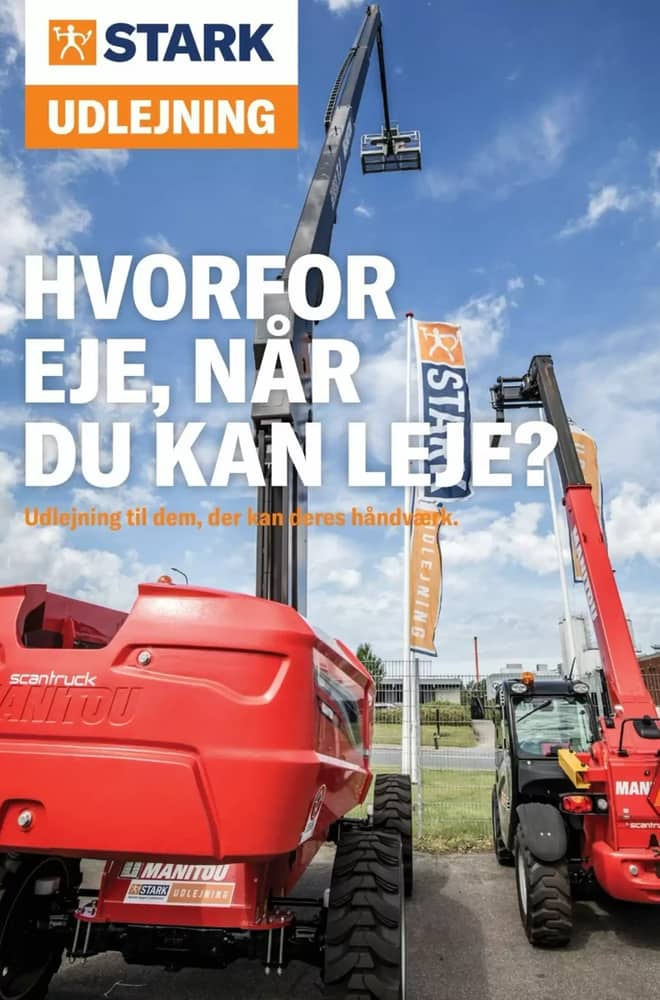 Forside af tilbudsavisen fra STARK, gældende 16–30 september 2026